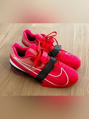 Men’s Nike Romaleos 4 Weightlifting Shoes - Laser Crimson - Size 15 US